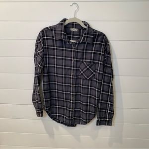 Kirra Black and White Flannel